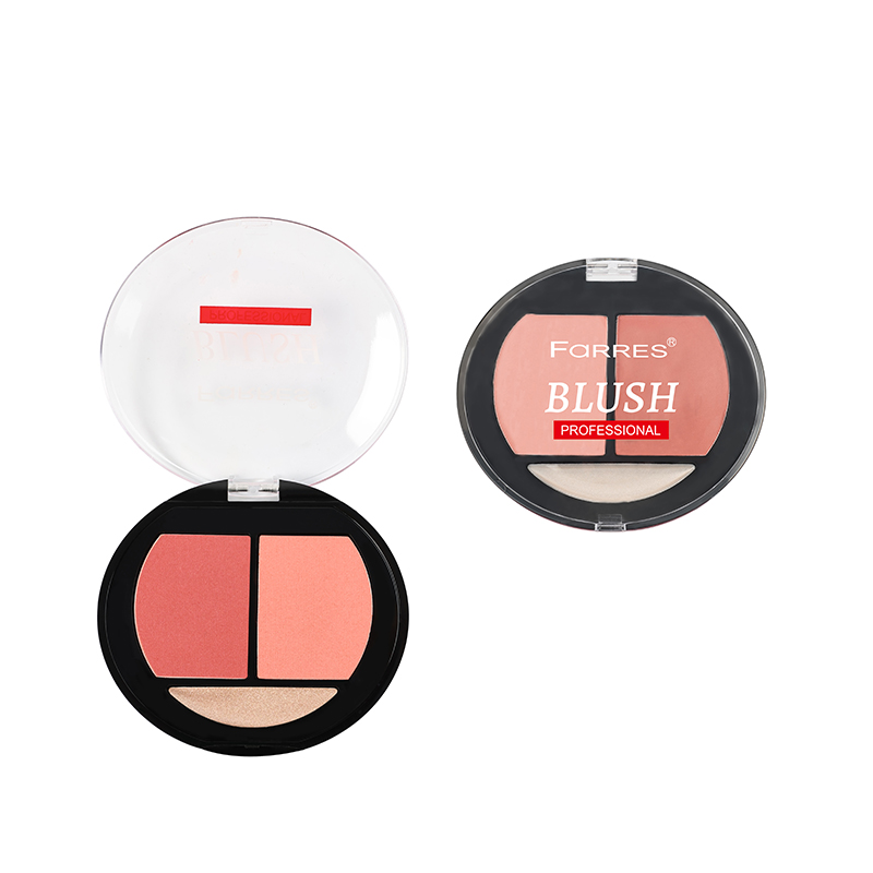 Professional Blush трехцветная палитра для щек