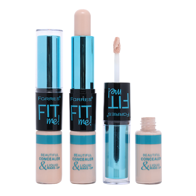 Fit Me двусторонний консилер + жидкий макияж